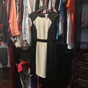 Black and white dress